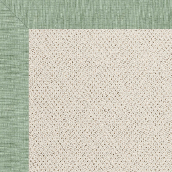 Capel Rugs Creative Concepts - Customizable Indoor/Outdoor Rugs With Fade & Stain Resistance For Lasting Beauty Rave Spearmint 100% Olefin Base W,Border 1993gs0600221