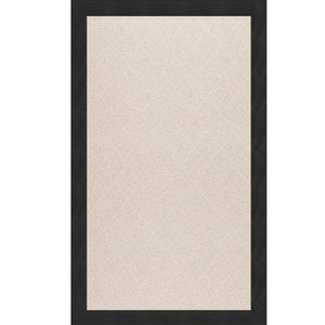 Capel Rugs Creative Concepts - Customizable Indoor/Outdoor Rugs With Fade & Stain Resistance For Lasting Beauty Canvas Black 100% Olefin Base W,Border 1993rs03000500314