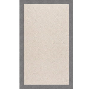 Capel Rugs Creative Concepts - Customizable Indoor/Outdoor Rugs With Fade & Stain Resistance For Lasting Beauty Canvas Slate 100% Olefin Base W,Border 1993rs06000600372