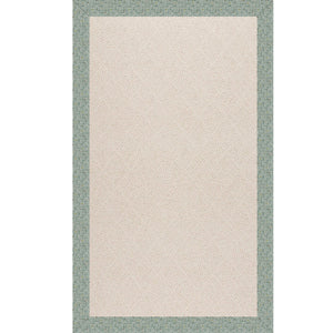 Capel Rugs Creative Concepts - Customizable Indoor/Outdoor Rugs With Fade & Stain Resistance For Lasting Beauty Profile Lake 100% Olefin Base W,Border 1993rs09001200414