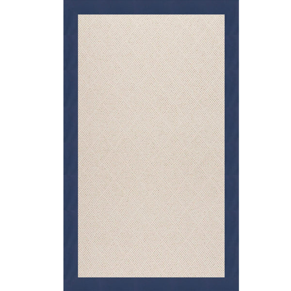 Capel Rugs Creative Concepts - Customizable Indoor/Outdoor Rugs With Fade & Stain Resistance For Lasting Beauty Canvas Navy 100% Olefin Base W,Border 1993rs07090709497