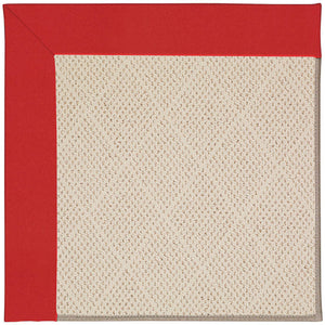 Capel Rugs Creative Concepts - Customizable Indoor/Outdoor Rugs With Fade & Stain Resistance For Lasting Beauty Canvas Jockey Red 100% Olefin Base W,Border 1993gs0709527
