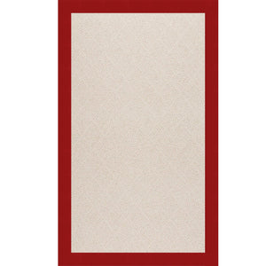 Capel Rugs Creative Concepts - Customizable Indoor/Outdoor Rugs With Fade & Stain Resistance For Lasting Beauty Canvas Jockey Red 100% Olefin Base W,Border 1993rs07091000527