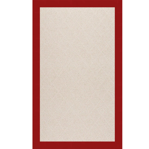 Capel Rugs Creative Concepts - Customizable Indoor/Outdoor Rugs With Fade & Stain Resistance For Lasting Beauty Canvas Jockey Red 100% Olefin Base W,Border 1993rs07091000527