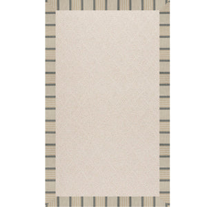 Capel Rugs Creative Concepts - Customizable Indoor/Outdoor Rugs With Fade & Stain Resistance For Lasting Beauty Cove Pebble 100% Olefin Base W,Border 1993rs07090709755