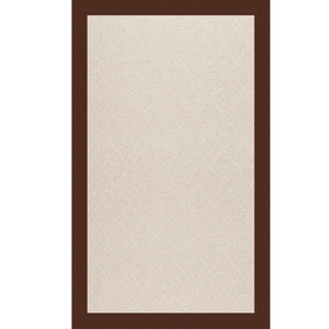 Capel Rugs Creative Concepts - Customizable Indoor/Outdoor Rugs With Fade & Stain Resistance For Lasting Beauty Canvas Bay Brown 100% Olefin Base W,Border 1993rs07090709787