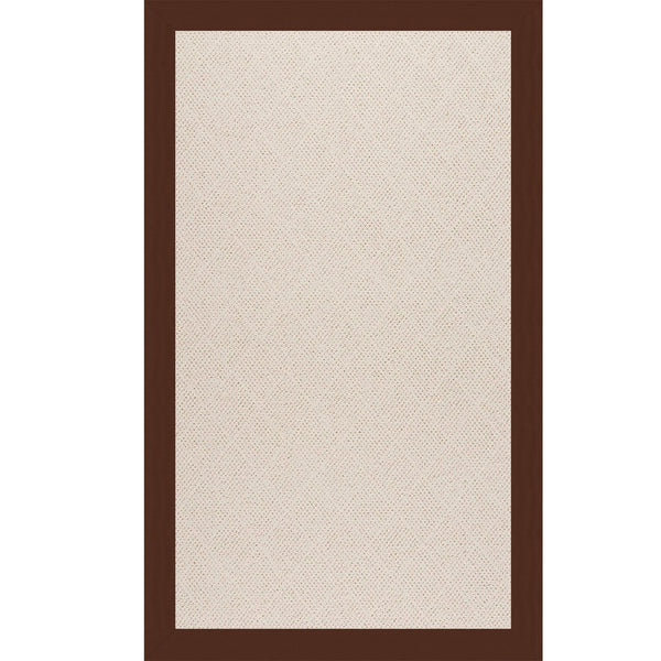Capel Rugs Creative Concepts - Customizable Indoor/Outdoor Rugs With Fade & Stain Resistance For Lasting Beauty Canvas Bay Brown 100% Olefin Base W,Border 1993rs07091000787