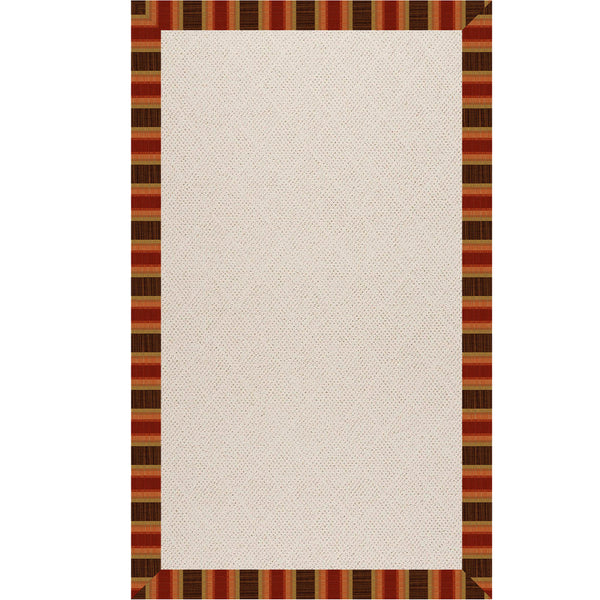 Capel Rugs Creative Concepts - Customizable Indoor/Outdoor Rugs With Fade & Stain Resistance For Lasting Beauty Dimone Sequoia 100% Olefin Base W,Border 1993rs07090709848