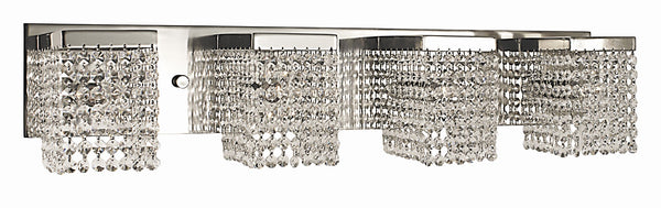 Framburg 4-light Stunning Crystal Gemini Sconce - Handcrafted Elegance Made In The U.S.A For Your Home Polished Silver With Clear Crystal Metal 1994 Ps