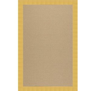 Capel Rugs Creative Concepts - Customizable Indoor And Outdoor Rugs For Unique Spaces With Stylish Durability Canvas Canary 100% Olefin Base W,Border 1995rs07091000137