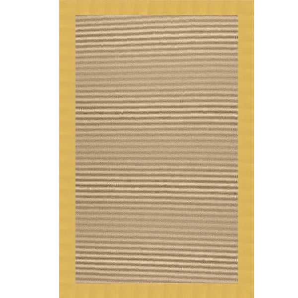 Capel Rugs Creative Concepts - Customizable Indoor And Outdoor Rugs For Unique Spaces With Stylish Durability Canvas Canary 100% Olefin Base W,Border 1995rs07091000137