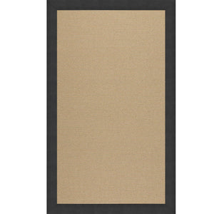 Capel Rugs Creative Concepts - Customizable Indoor And Outdoor Rugs For Unique Spaces With Stylish Durability Classic Black 100% Olefin Base W,Border 1995rs07091000312