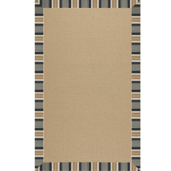 Capel Rugs Creative Concepts - Customizable Indoor And Outdoor Rugs For Unique Spaces With Stylish Durability Long Hill Ebony 100% Olefin Base W,Border 1995rs07090709340