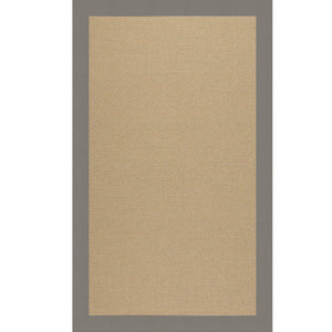 Capel Rugs Creative Concepts - Customizable Indoor And Outdoor Rugs For Unique Spaces With Stylish Durability Canvas Charcoal 100% Olefin Base W,Border 1995rs00240036355