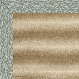 Capel Rugs Creative Concepts - Customizable Indoor And Outdoor Rugs For Unique Spaces With Stylish Durability Profile Lake 100% Olefin Base W,Border 1995gs0400414