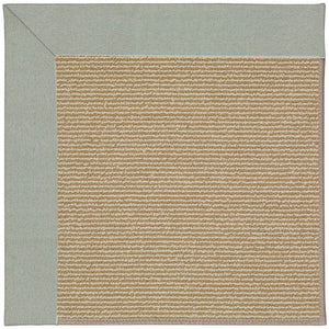 Capel Rugs Creative Concepts - Customizable Indoor And Outdoor Rugs For Unique Spaces With Stylish Durability Canvas Spa Blue 100% Olefin Base W,Border 1995gs0709427