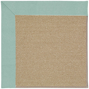 Capel Rugs Creative Concepts - Customizable Indoor And Outdoor Rugs For Unique Spaces With Stylish Durability Canvas Spa Blue 100% Olefin Base W,Border 1995rs07090709427