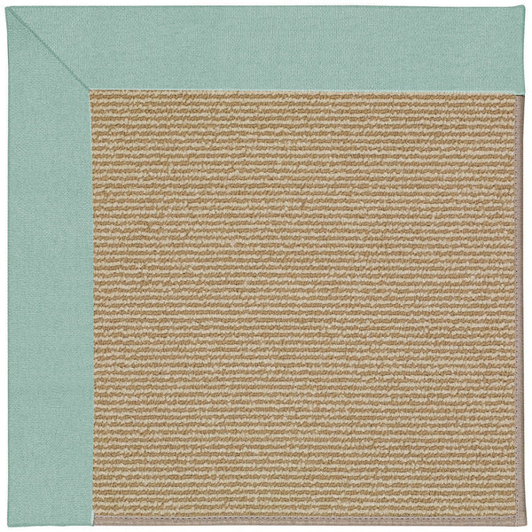 Capel Rugs Creative Concepts - Customizable Indoor And Outdoor Rugs For Unique Spaces With Stylish Durability Canvas Spa Blue 100% Olefin Base W,Border 1995rs00240036427