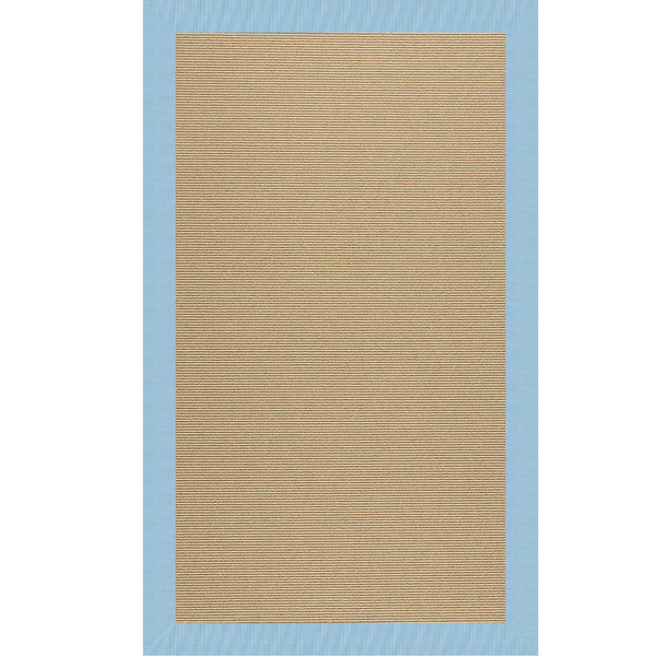 Capel Rugs Creative Concepts - Customizable Indoor And Outdoor Rugs For Unique Spaces With Stylish Durability Canvas Air Blue 100% Olefin Base W,Border 1995rs07090709437