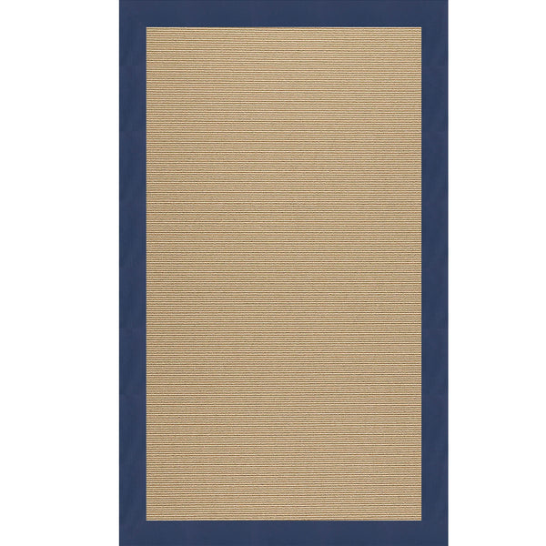 Capel Rugs Creative Concepts - Customizable Indoor And Outdoor Rugs For Unique Spaces With Stylish Durability Canvas Navy 100% Olefin Base W,Border 1995rs07091000497