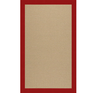 Capel Rugs Creative Concepts - Customizable Indoor And Outdoor Rugs For Unique Spaces With Stylish Durability Canvas Jockey Red 100% Olefin Base W,Border 1995rs07090709527