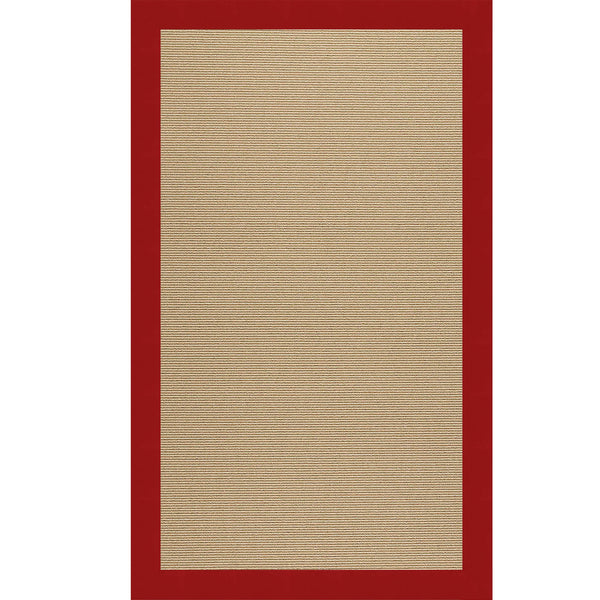 Capel Rugs Creative Concepts - Customizable Indoor And Outdoor Rugs For Unique Spaces With Stylish Durability Canvas Jockey Red 100% Olefin Base W,Border 1995rs07090709527