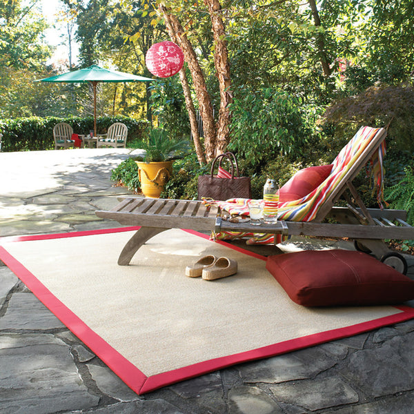 Capel Rugs Creative Concepts - Customizable Indoor And Outdoor Rugs For Unique Spaces With Stylish Durability Canvas Jockey Red 100% Olefin Base W,Border 1995rs07090709527