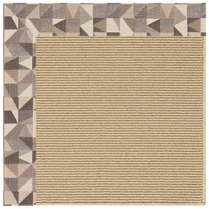 Capel Rugs Creative Concepts - Customizable Indoor And Outdoor Rugs For Unique Spaces With Stylish Durability Geo Bronze 100% Olefin Base W,Border 1995gs1000726