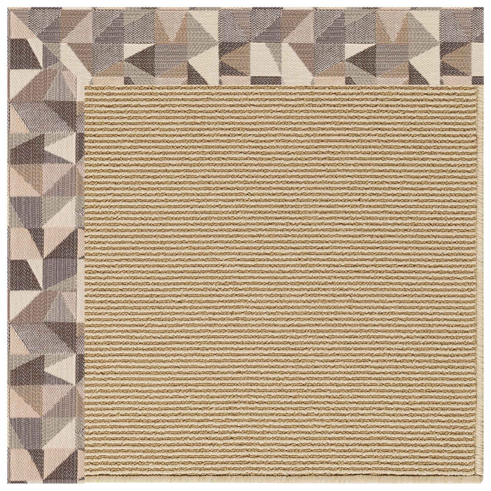 Capel Rugs Creative Concepts - Customizable Indoor And Outdoor Rugs For Unique Spaces With Stylish Durability Geo Bronze 100% Olefin Base W,Border 1995rs05000800726