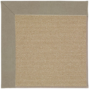 Capel Rugs Creative Concepts - Customizable Indoor And Outdoor Rugs For Unique Spaces With Stylish Durability Canvas Taupe 100% Olefin Base W,Border 1995gs0709737