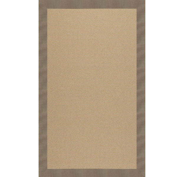 Capel Rugs Creative Concepts - Customizable Indoor And Outdoor Rugs For Unique Spaces With Stylish Durability Canvas Taupe 100% Olefin Base W,Border 1995rs07091000737