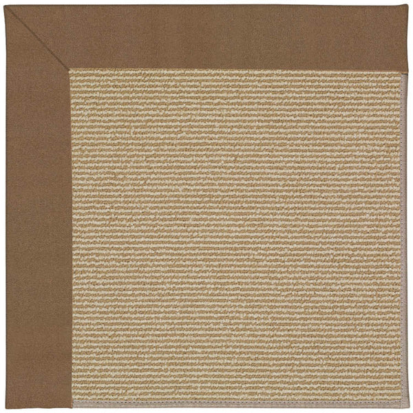 Capel Rugs Creative Concepts - Customizable Indoor And Outdoor Rugs For Unique Spaces With Stylish Durability Canvas Cocoa 100% Olefin Base W,Border 1995rs07090709747