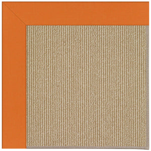 Capel Rugs Creative Concepts - Customizable Indoor And Outdoor Rugs For Unique Spaces With Stylish Durability Canvas Tangerine 100% Olefin Base W,Border 1995gs0709815