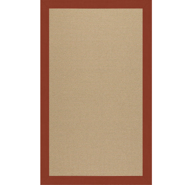 Capel Rugs Creative Concepts - Customizable Indoor And Outdoor Rugs For Unique Spaces With Stylish Durability Classic Persimmon 100% Olefin Base W,Border 1995rs07091000846