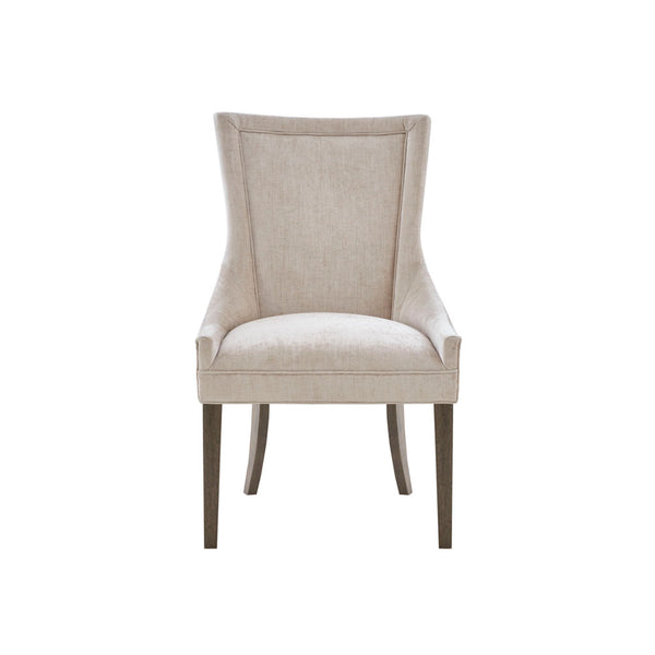 JLA Home Madison Park Signature - Ultra Upholstered Armless Dining Side Chairs Set of 2 — Plush Chenille, Solid Wood Legs, Tailored Piping Finish MPS108-0286