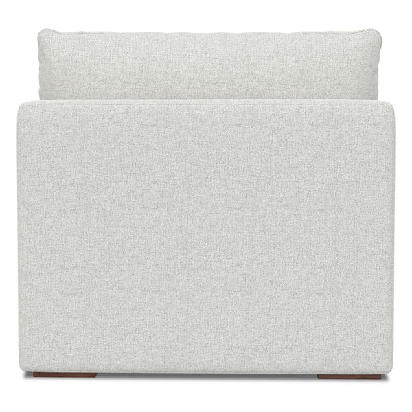 English Elm Jasmine Modular Center Sofa Module: Cloud Grey Comfort, Versatile Design, And Family-Friendly Durability B136P199272