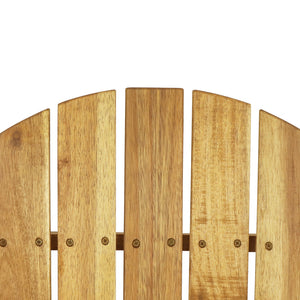 English Elm Christopher Knight Home® - BELLWOOD Teak Adirondack Chair with Folding Design, Cup Holders & Rustic Outdoor Comfort N776P344079T