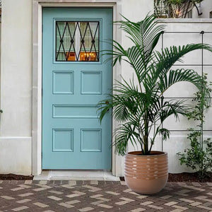 English Elm Set Of 3 Antique Bronze Ceramic Flowerpots - Elegant Modern Planters For Indoor & Outdoor Styling W3273P321466-GIGA