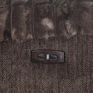 English Elm M079 Power Reclining Sofa & Loveseat Set - Cozy Brown Fabric, Usb Ports, Effortless Comfort & Style W1805S00107