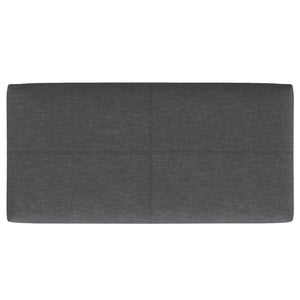 English Elm Gabbie Rectangular Storage Ottoman with Lift-Up Lid and Child-Safe Hinges, Linen-Look Upholstery Gray B136P252684