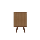 Manhattan Comfort Hampton Mid-Century Modern Accent Cabinet Maple Cream 19PMC5