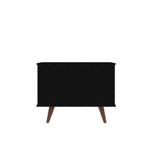 Manhattan Comfort Hampton Mid-Century Modern Accent Cabinet Black 19PMC70