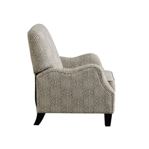 JLA Home Madison Park - Push Back Recliner: Transitional Beige Polyester-Cotton Chair with High-Density Foam, Solid Wood Legs, Smooth Recline MP103-0247