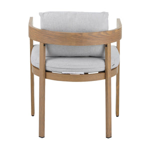 English Elm Christopher Knight Home® - Elko 3-Piece Outdoor Dining Set: Stylish Acacia Wood Table & Teak-Finished Chairs With Cushions ELKOJANI3PCDSETT