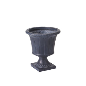 English Elm Classic Handcrafted Outdoor Planter Fiberglass Mgo Square Base Weather Resistant N772P427679A