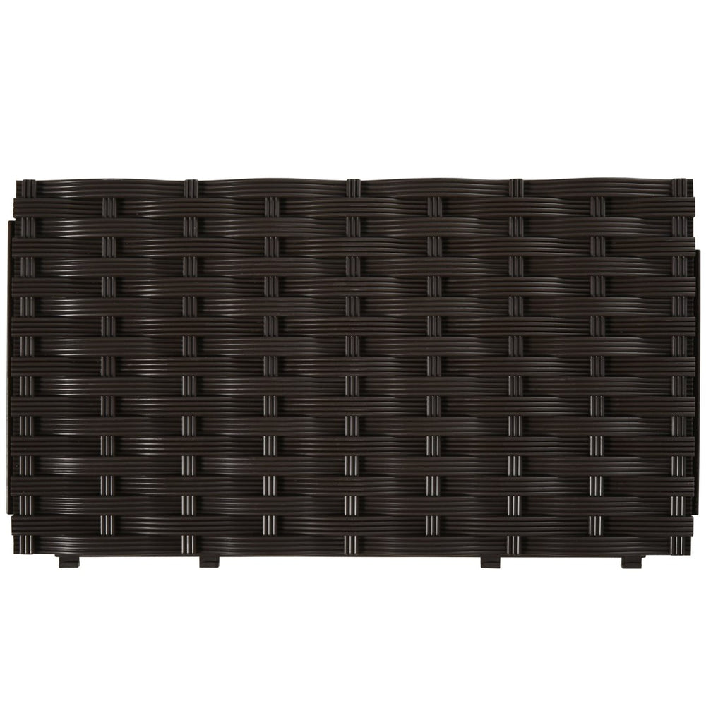 English Elm Outsunny Versatile Raised Garden Bed With Legs - Self-Watering Rattan Planter For Space-Saving Growth W2225P175539-GIGA