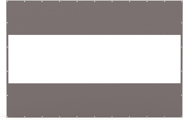 English Elm Heavy Duty Outdoor Clear Panel Curtain - 18 Oz Waterproof Pvc, Uv Resistant For Patios & Gazebos W1859P238848