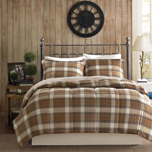 JLA Home Woolrich - Classic Lumberjack Plaid Quilted Comforter Set - Soft Microfiber, Hypoallergenic Down-Alternative, OEKO-TEX WR10-1057