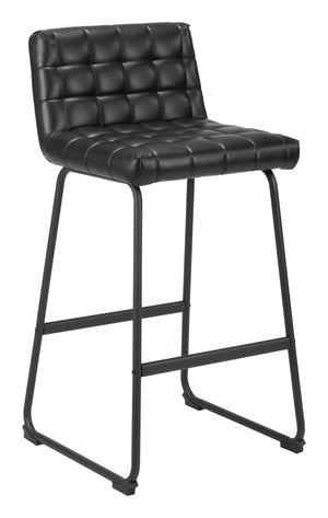 Pago Barstool - Set of 2 Black 110069 Zuo Modern