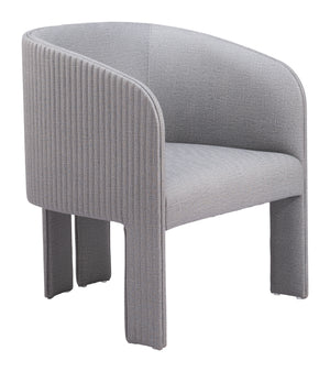 Hull Accent Chair Slate Gray 110105 Zuo Modern